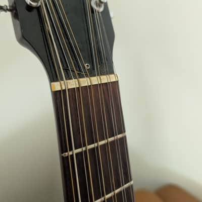 1976 Guild F-112NT Westerly 12-String Acoustic - As-Is Structural Project w/ Vintage Hard Case image 7