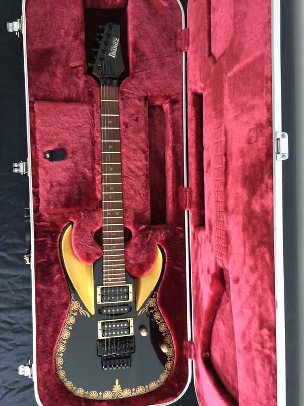 Ibanez  J-Custom SHOP - RG JOE 75X - 1996 - Black and Gold - RARE FIND! image 1