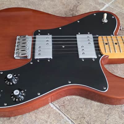 Fender American Telecaster Deluxe '72 Re-issue 2016-2018 - Walnut/Mocha image 4