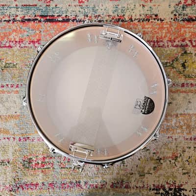 Sonor Vintage Series 14x5" 9-ply Beech Snare - Teak Finish image 12