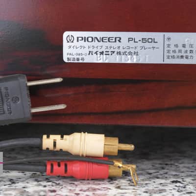 PIONEER PL-50L Direct Drive Turntable in Good Condition image 25