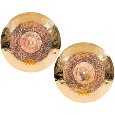 Meinl Byzance Dual Hi Hat Pair Cymbal 14" image 2