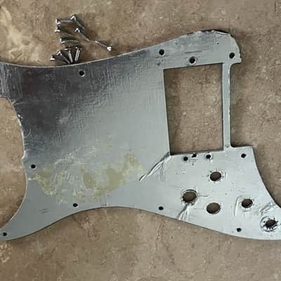 1979 1980 1981 Fender Lead I guitar pickguard black image 4