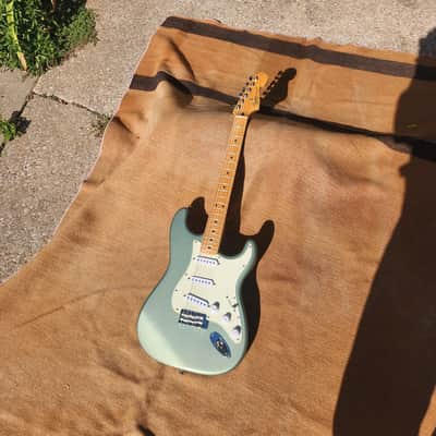 Fender Standard Stratocaster Body 1998 - 2017 - Sage Green Metallic image 1