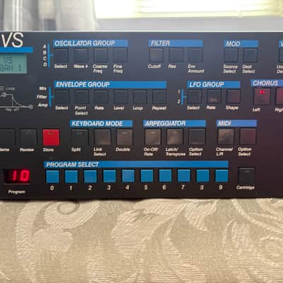 Sequential Prophet VS Rackmount 8-Voice Polyphonic Synthesizer 1986 - 1987 - Black image 4