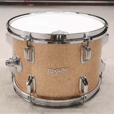 Rogers 9x13" Power Tone Rack Tom Drum Champagne Sparkle Vintage 1960's