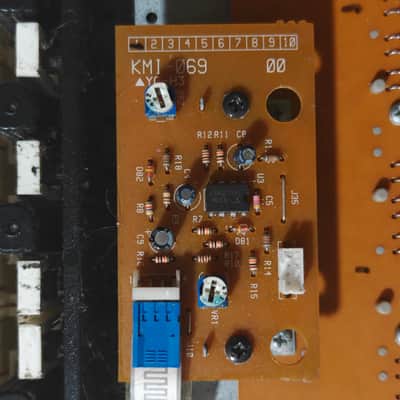 Kawai  KMI-69 Original K5000W/S Synth Keyboard Pressure Module image 3