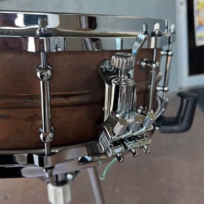 Ludwig Raw Copper Concert 5x14" Snare Drum image 5