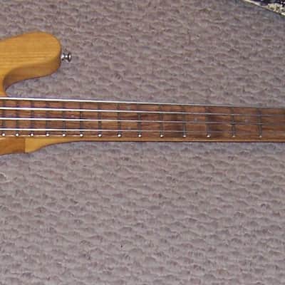 Guild B-301A 1978 Natural Ash inscribed by Dee Dee Ramone image 2