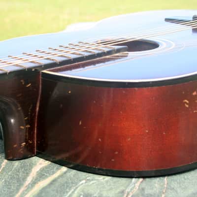 Yamaha Nippon Gakki Dynamic Guitar No.10B Red Label 1961 Maroon+Original Semi Hrad Case image 16