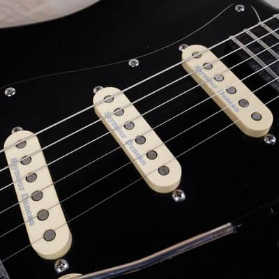 Fender ST-562 Contemporary Stratocaster MIJ 1985 Black Japan Fujigen System I Locking Tremolo w/ Hard Case image 7