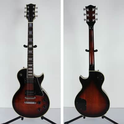 Vintage 1970's D'Agostino Les Paul Sunburst with Seymour Duncan Pickups Made In Japan MIJ image 3