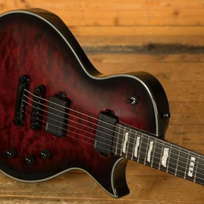 ESP E-II Eclipse - Ebony - See Thru Black Cherry Sunburst *B-Stock* image 5