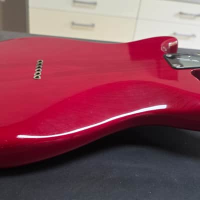1981 Fender LEAD I Ash Body Light Relic Wine Red Transparent American Vintage 80s Custom Seymour Duncan JB Humbucker Single HS Hardtail USA '54 1954 Stratocaster headstock II Deluxe Case image 18