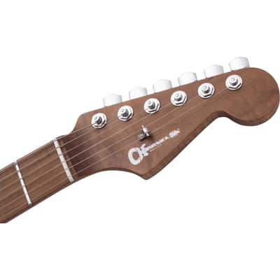 Charvel USA Select DK24 HSS 2PT CM QM Autumn Glow - Custom Electric Guitar image 5