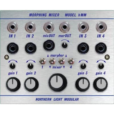 Northern Light Modular Finger Drums Model hFD & Morphing Mixer Model hMM - Silver image 4