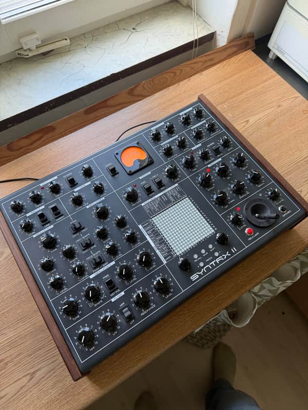 Erica Synths SYNTRX II Desktop Analog Synthesizer 2023 - Present - Black image 1