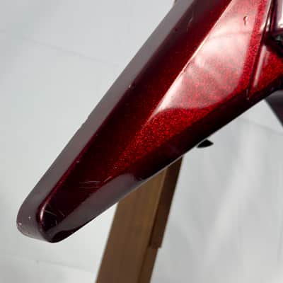 Tokai Super Edition FSD-65 *Five Star* Explorer MIJ Japan 1980s - Red Sparkle image 5