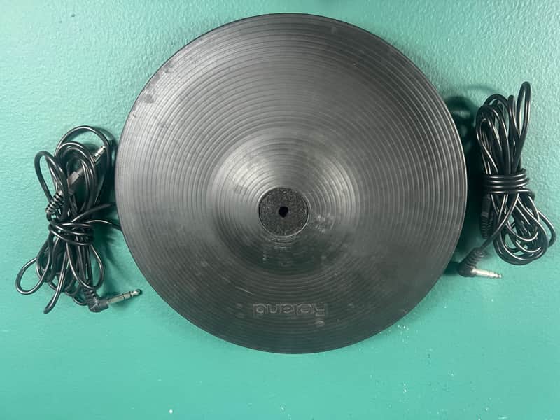Roland CY-12 R/C V-Cymbal 12" Ride/Crash Pad 2010s - Black image 1