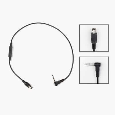 Strymon MIDI EXP Cable - Straight MIDI to Right Angle TRS [Three Wave Music] image 2