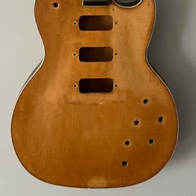 Silvertone Speed Demon 1445 1960s - Natural Blonde - Project Husk - Body and neck - shell - Kay, Harmony image 1