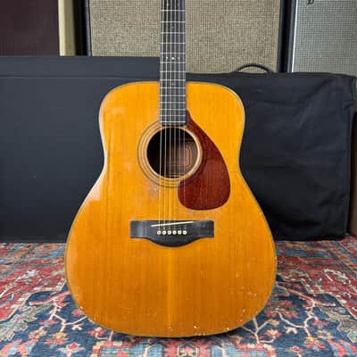 *Video* Yamaha Red Label FG500 Dreadnought Solid Spruce Top MIJ - 1970-71 image 8