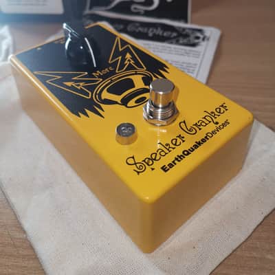 EarthQuaker Devices Speaker Cranker Overdrive V2 2017 - 2021 - Yellow / Black Print image 2