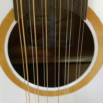 Jesus Sevillano 12 String Requinto Sierreño Guitar W/fishman/EQ new white image 6