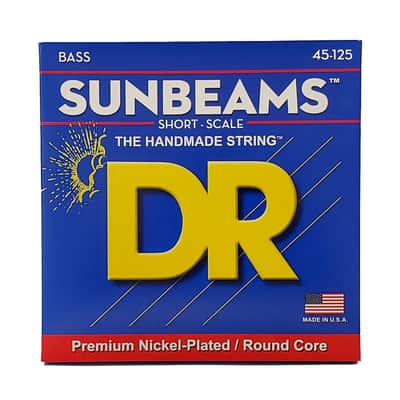 DR 4 Set 45-105 SunBeam Short Scale SNMR-45 - String Set for 4 String Bass Guitar image 1