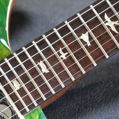 Minty! 2020 PRS 35th Anniversary Custom 24 Electric Guitar Green + OHSC image 9