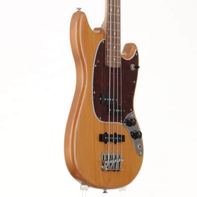 Fender Mexico Player Mustang Bass PJ Pau Ferro Fingerboard Aged Natural [MX19184959] (06/17) image 8