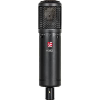SE Electronics SE2200 Large Diaphragm Cardioid Condenser Mic w/ Shockmount & Filter image 2