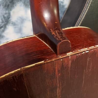 1969 Silvertone Model 1210 Big Stella Redburst Pro Setup New Strings Soft Case image 10