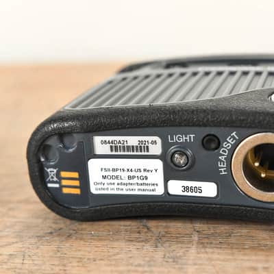 Clear-Com FSII-BP19-X4-US FreeSpeak II 1.9GHz Wireless Intercom Beltpack CG0060B image 4