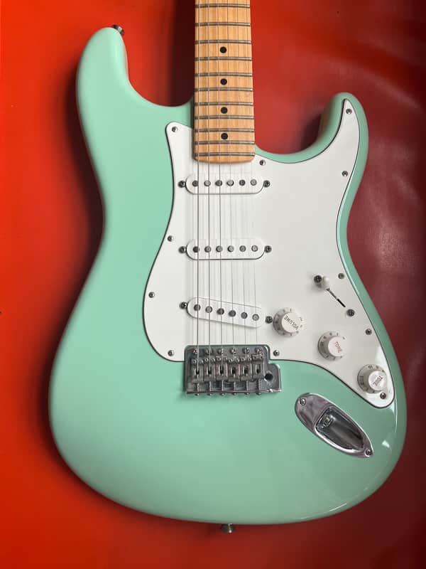 Fender American Special Stratocaster – Surf Green 2013 + OGB image 1