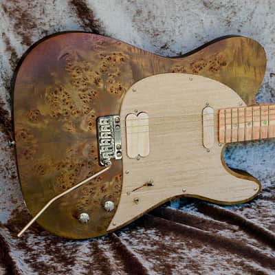 GB Liuteria Traditional Tele vegatrem - green poplar image 2