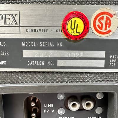 Vintage Ampex 2012 Speaker/Tube Amp Combo image 10