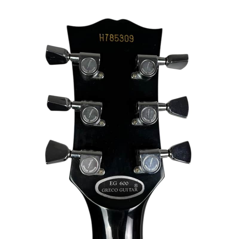 Greco EG-600 Les Paul Custom 1978 - Black - Vintage Japan | Reverb