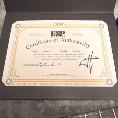 ESP Snakebyte James Hetfield Signature Black image 15