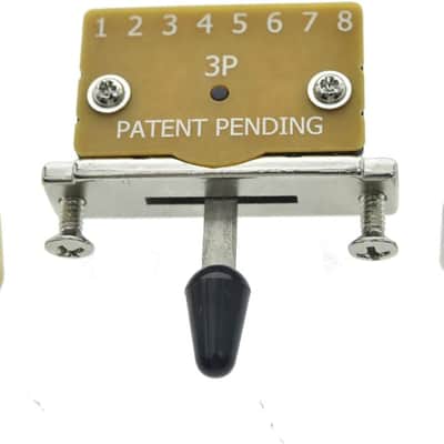 Heavy Duty 3 Way Guitar Pickup Lever Switch Pickup Selector Switch for Strat Tele with 3 Plastic Tips image 3