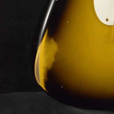 Fender Custom Shop Limited Edition '57 Strat - Relic Faded Aged 2-Color Sunburst image 4
