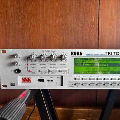 Korg Triton Rack Synthesizer/Sampler Workstation Ver 1.5.3 w/ FULL SIMM power supply image 3