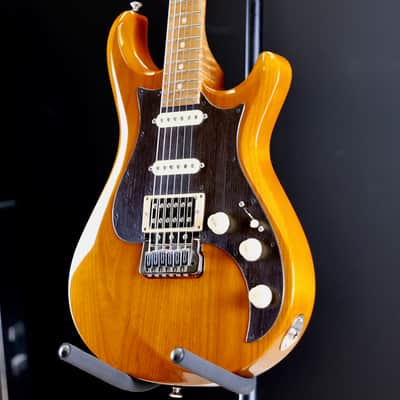 Knaggs Chesapeake Severn Trem Amber Gloss Roasted Alder/Flamed Maple image 3