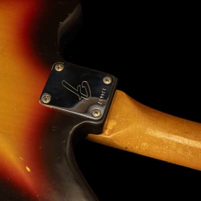 Fender Electric XII 3-Tone Sunburst 1966 image 11