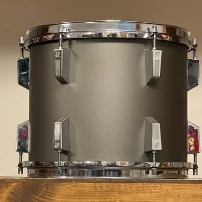 1980's Sonor Performer 12" Hi-tech Grey 10x12 rack Tom image 4