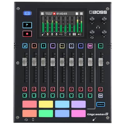 Boss Gigcaster 8 Audio Streaming Mixer w/ Instrument Cable image 3