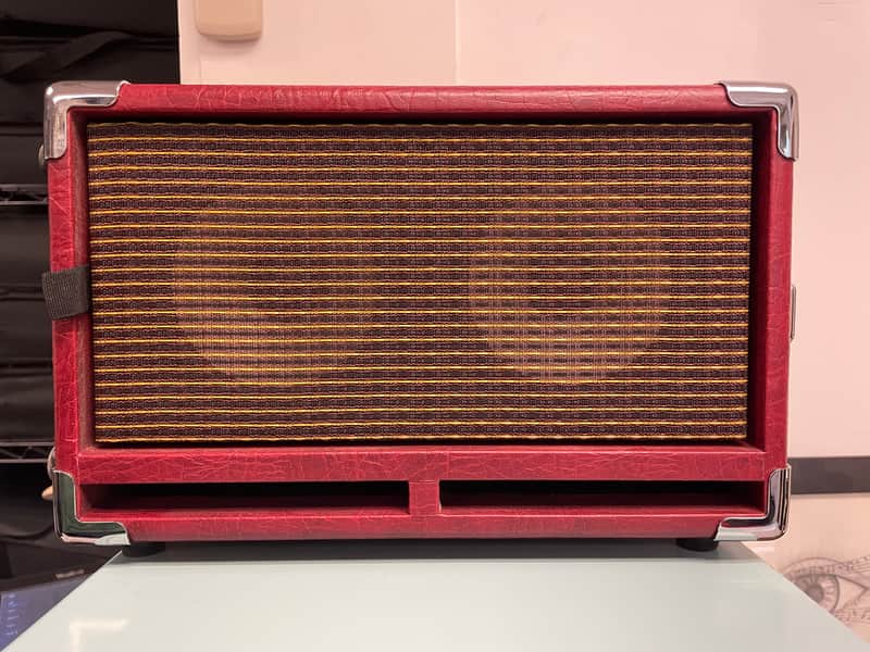 Phil Jones PB100 100w Neo 5x2" Powered Bass Cabinet 2010s - Red image 1