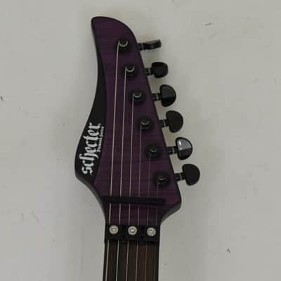 Schecter Banshee GT FR Guitar Satin Trans Purple B-Stock 1014 image 4
