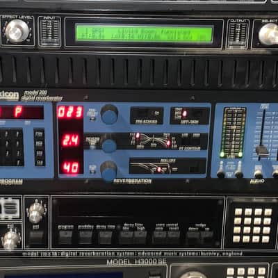Lexicon Model 200 Digital Reverberator 1980s - Black image 8