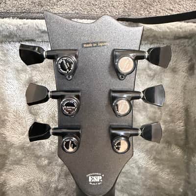 ESP E-II Viper Baritone 2019 - Charcoal Metallic Satin image 7